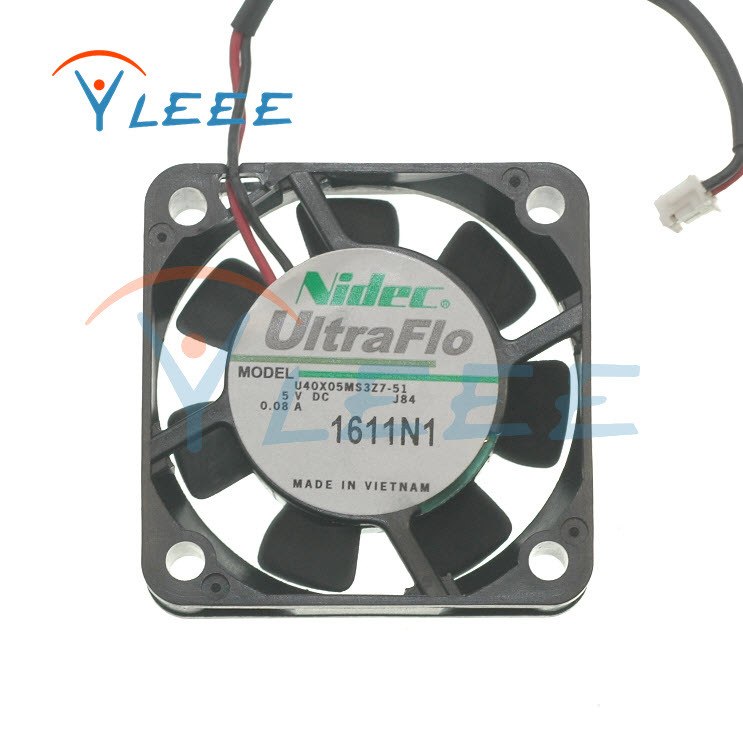 Nidec U40X05MS3Z7-51 U40X05ML27-51 4CM 0.1a 5V 0.08A cooling fan