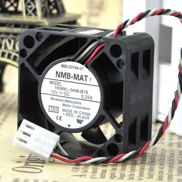 NMB 1608kl-04w-b79-tb3 12V 0.25A  router cooling fan