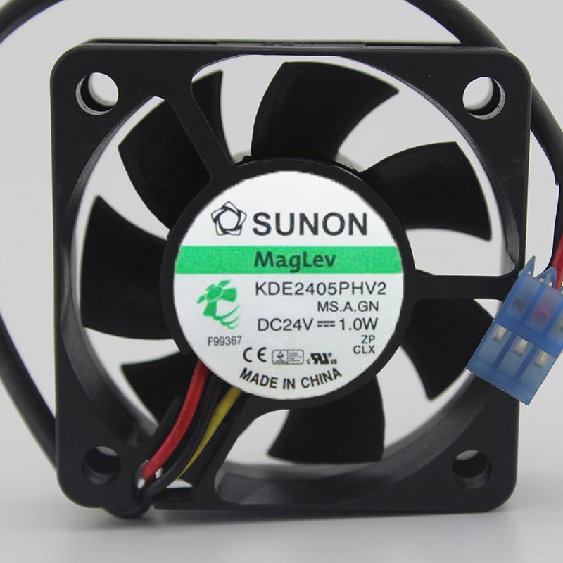 SUNON KDE2405PHV2 DC24V 1.0W 2-wire cooling fan