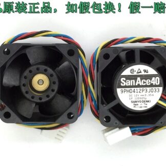 Sanyo 9PH0412P3J033 12V 0.35A double ball bearing cooling fan