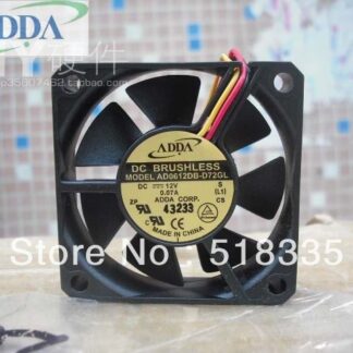 ADDA AD0612HB-D71GL 6CM 60*60*15MM 60MM DC BRUSHLESS TUBE AXIAL FAN