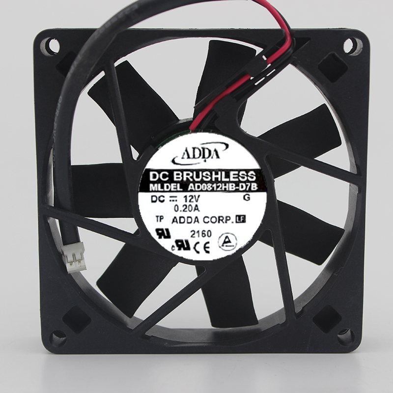 ADDA AD0812HB-D7B DC12V 0.20A cooling fan