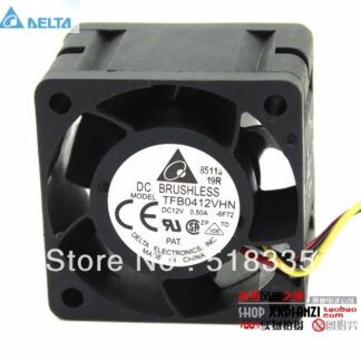 Delta TFB0412VHN 12V 0.5A wind capacity dual ball bearing fan