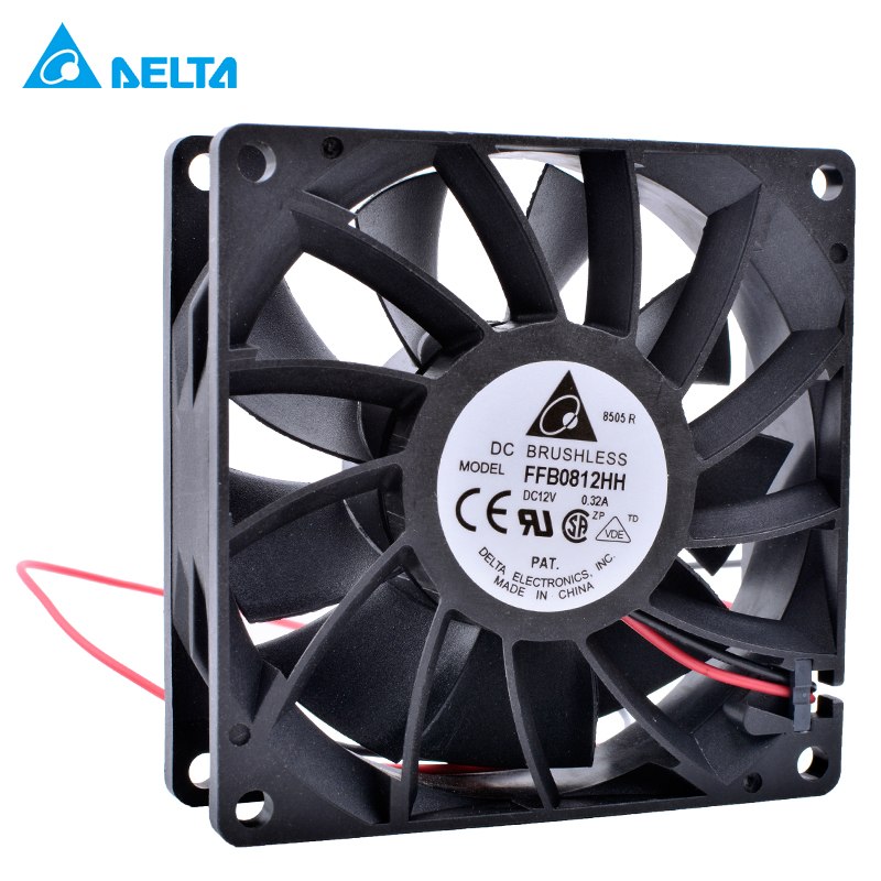 Delta FFB0812VHE 12V 0.57A ball bearing cooling fan