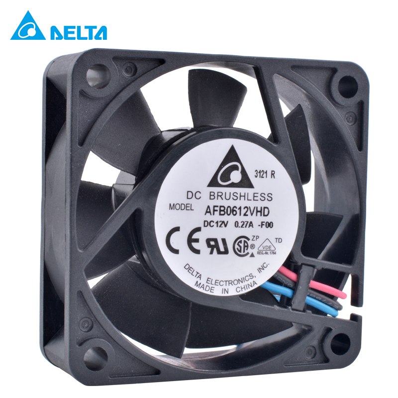DELTA AFB0612VHD-F00 12V 0.27A speed monitoring double ball air volume cooling fan