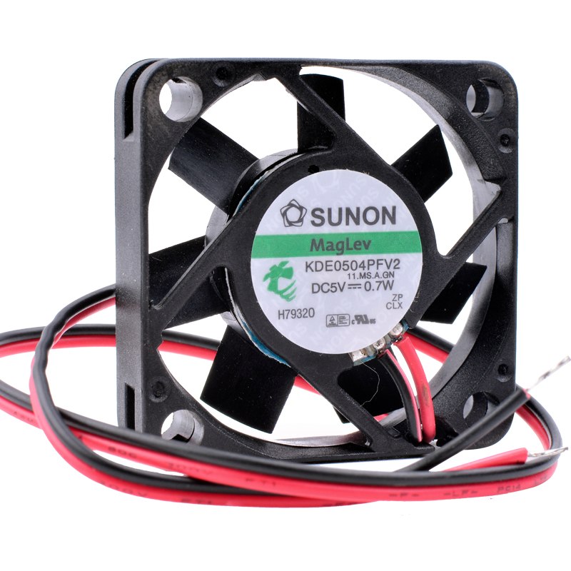 SUNON KDE0405PFV2 DC 5V 0.7W bearing router TV box cooling fan