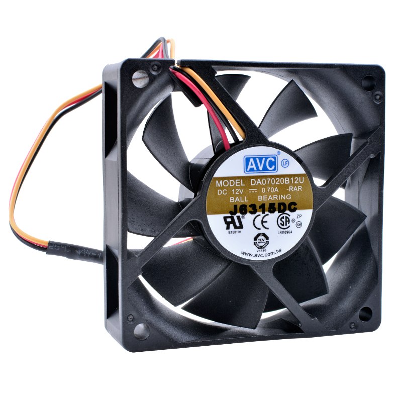 TOP MOTOR DF19BA DC12V 0.25A double ball cooling fan