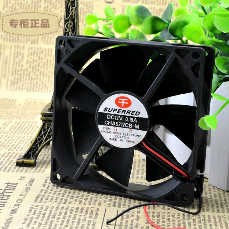 SUPERRED CHA9212CB-M DC12V 0.19A double ball bearing cooling fans