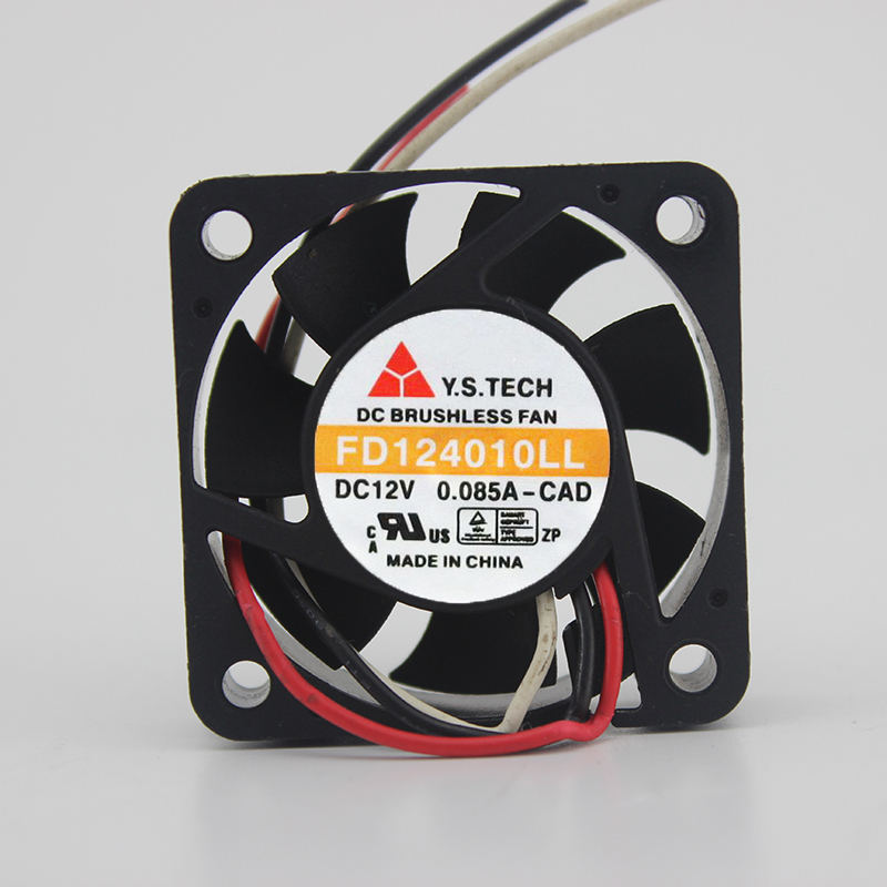 Y.S.TECH FD1260107B-2R DC12V 1.68W Slim cooling fan