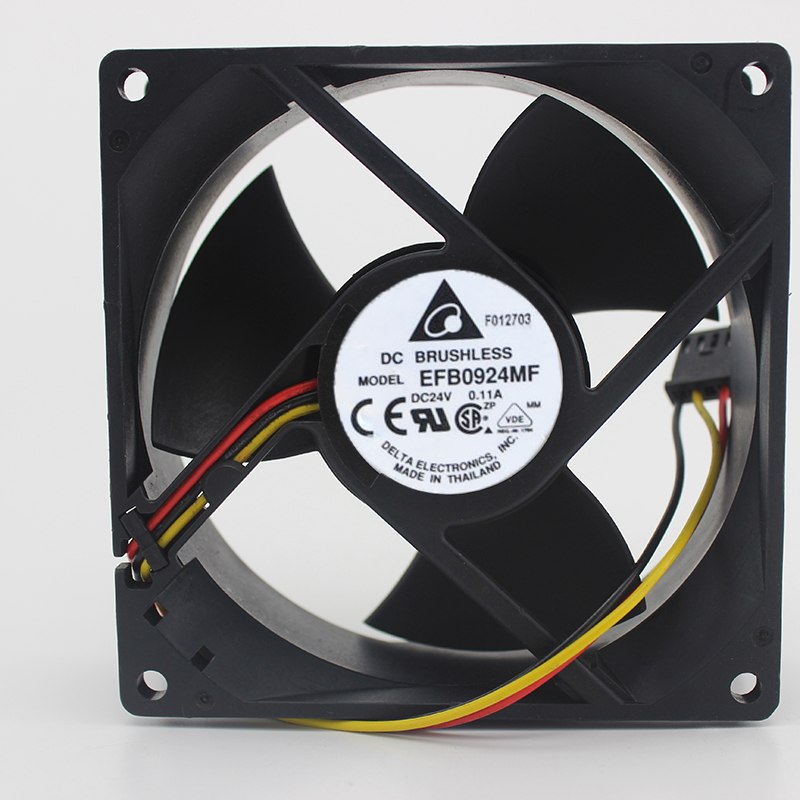 Delta FFB0824VHE 24V 0.36A dual ball bearing cooling fan