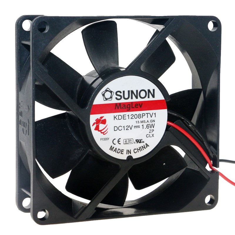 SUNON KD15PHV2 DC12V 1.0W 5cm 3wire silence cooling fan