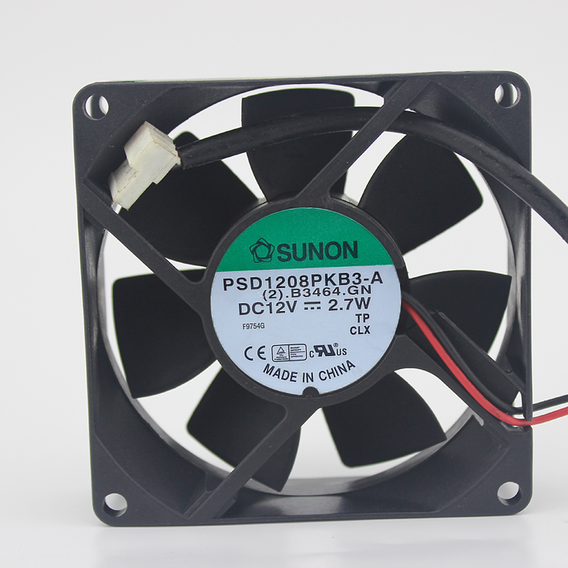 Delta AFB0712VHD DC 12V 0.40A 4-line PWM Intelligent Temperature Control Ball Bearing Cooling Fan