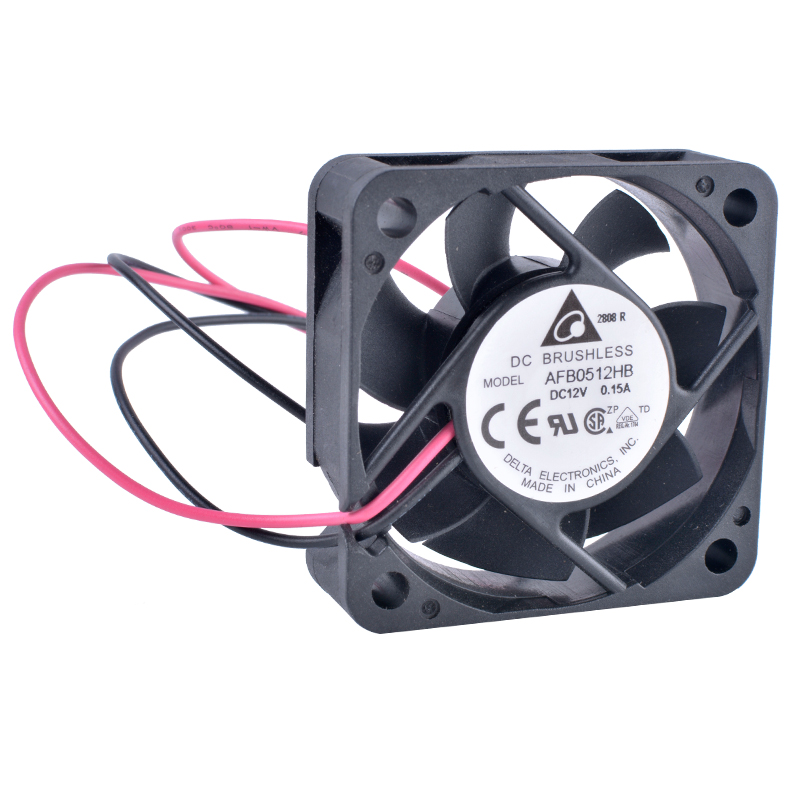 DELTA AFB0512HB 5cm 50mm 12V 0.15A Double ball bearing large air volume cooling fan