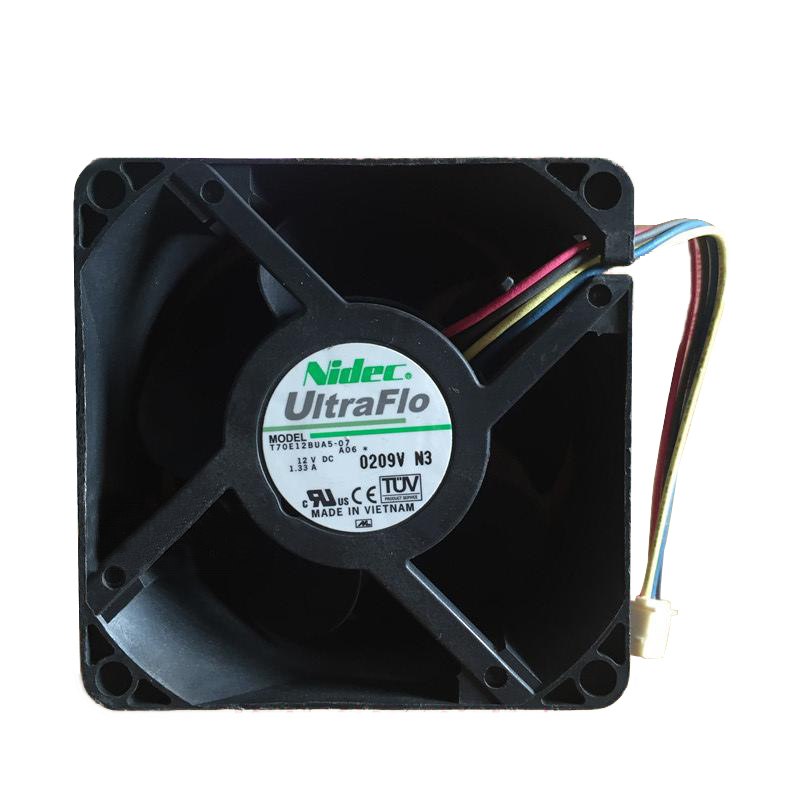 Nidec V12E24BLM9-51 DC 24V 0.39A server cooling fan