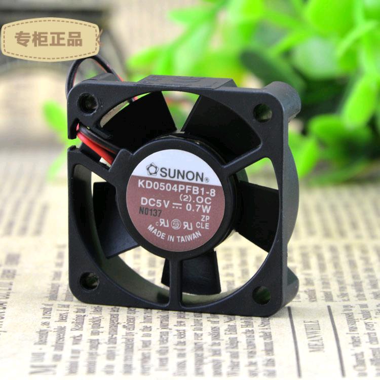 SUNON KD0504PFB1-8 5v 0.7W 2line ball bearing fan