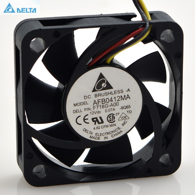 Delta AFB0412MA 12V 0.10A dual ball mute cooling fan