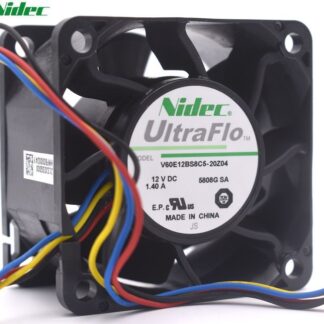 Nidec V60E12BS8C5 V60E12BS8C5-Z04 12V 1.40A cooling fan