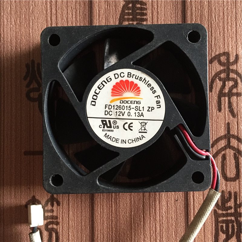 DOCENG FD126015-SL1 DC12V 0.13A DC brushless fan