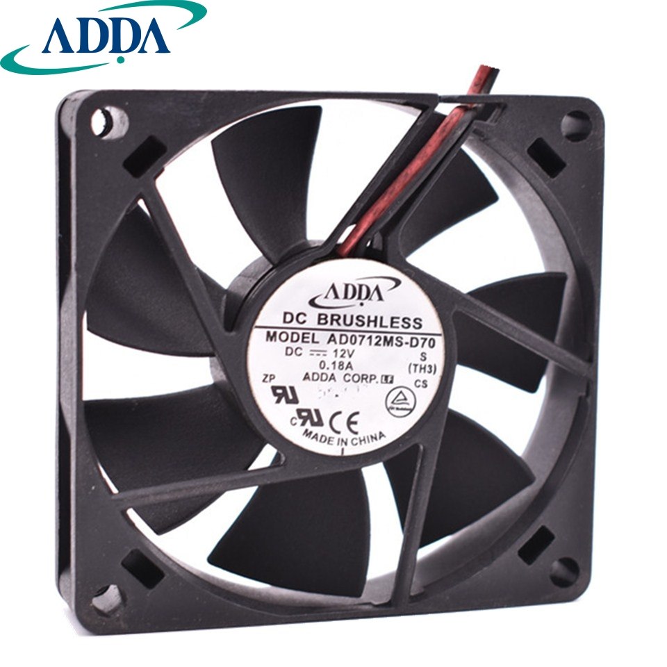 ADDA AD1224HX-F51 DC24V 0.32A axial fan