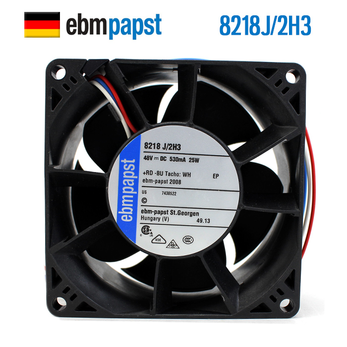 ebmpapst 614J/2HHPR 24V 15W ball bearing cooling fan