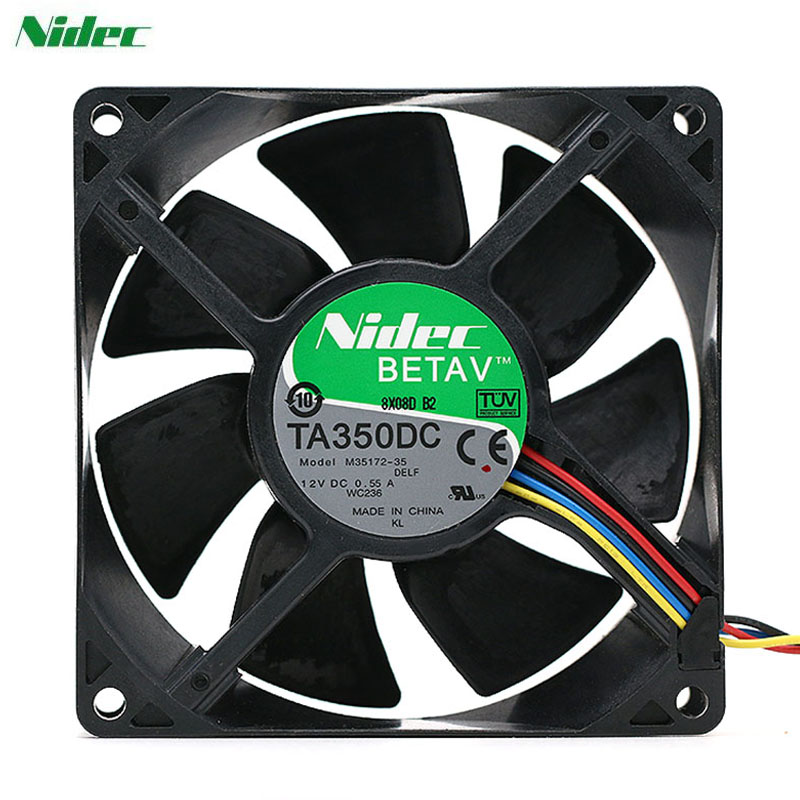 Nidec D05F-12PH 36AH1(EX) 12V 0.14A 4pin Turbo Blower Cooling Fan