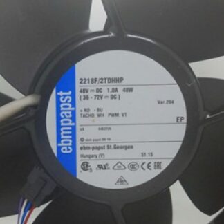 Ebmpapst 2218F/2TDHHP 48V DC 1.0A 48W cooling fan