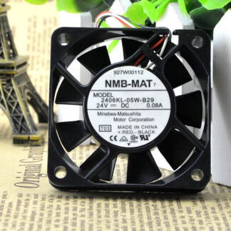 NMB 2406KL-05W-B29 24V 0.08A 3 wire converter cooling fan