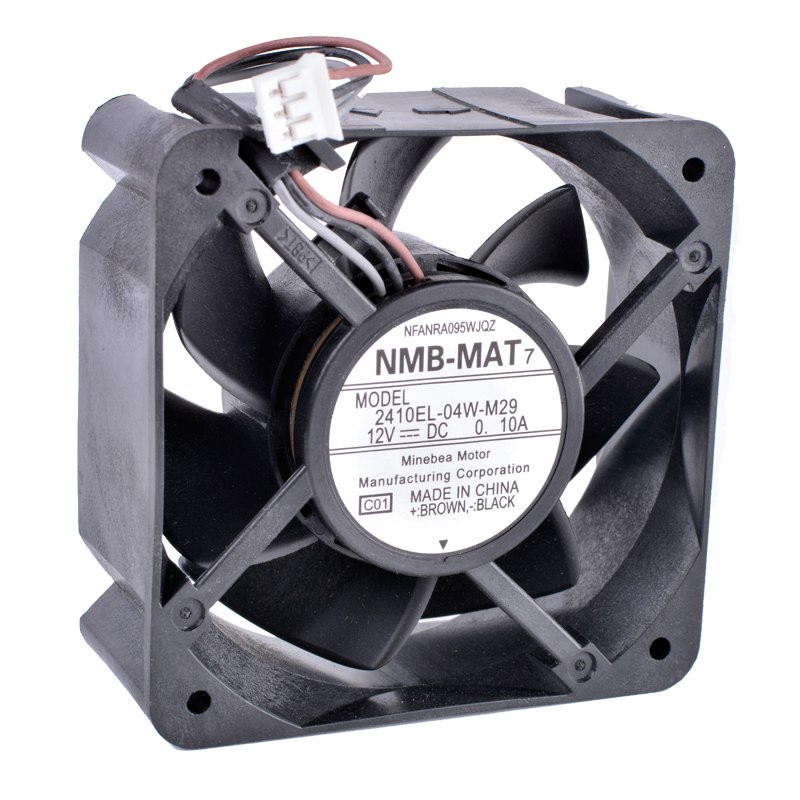 NMB 2410EL-04W-M29 DC12V 0.10A Silent cooling fan