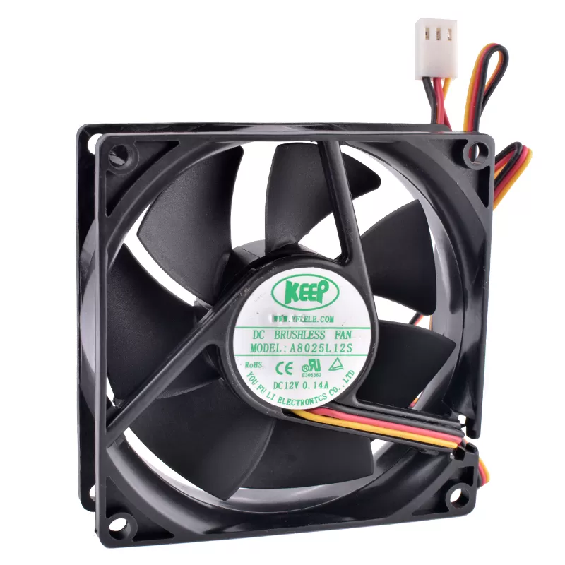 thumbnail image 2 of DARUPSUN 97mm DC Brushless Cooling Fan – 12V 9733s – 2 Pin – Pink/RGB – For PC Case, VGA, Northbridge 2 of 5