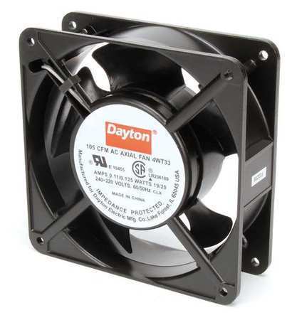 DAYTON 4WT33 230VAC 4-11/16" Square Axial cooling Fan