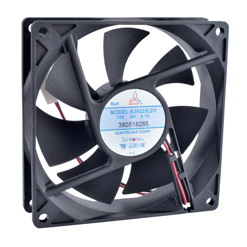 Sanyo 9A0412J7D05 DC12V 0.11A Double ball bearing cooling fan