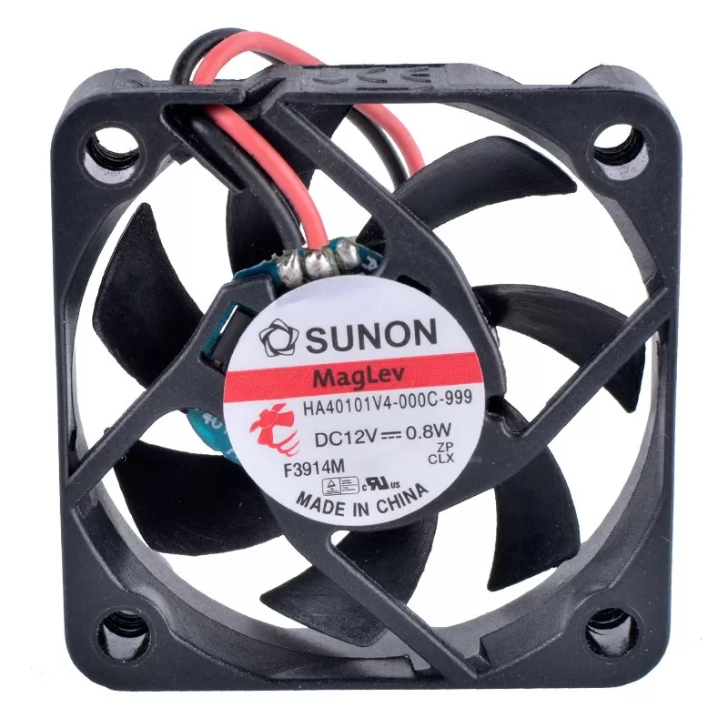 HA40101V4-000C-999 12V DC Fan – Vapo Bearing, 0.065A, 4500RPM, 5.3CFM, 18.2dBA