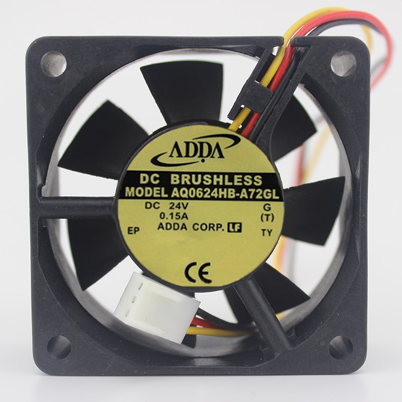 ADDA AQ0624HB-A72GL 24V waterproof IP68 4600RPM cooling fan