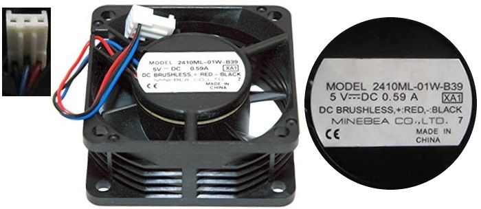 Nidec C34785-55MXT 12VDC 0.6A Cooling Fan