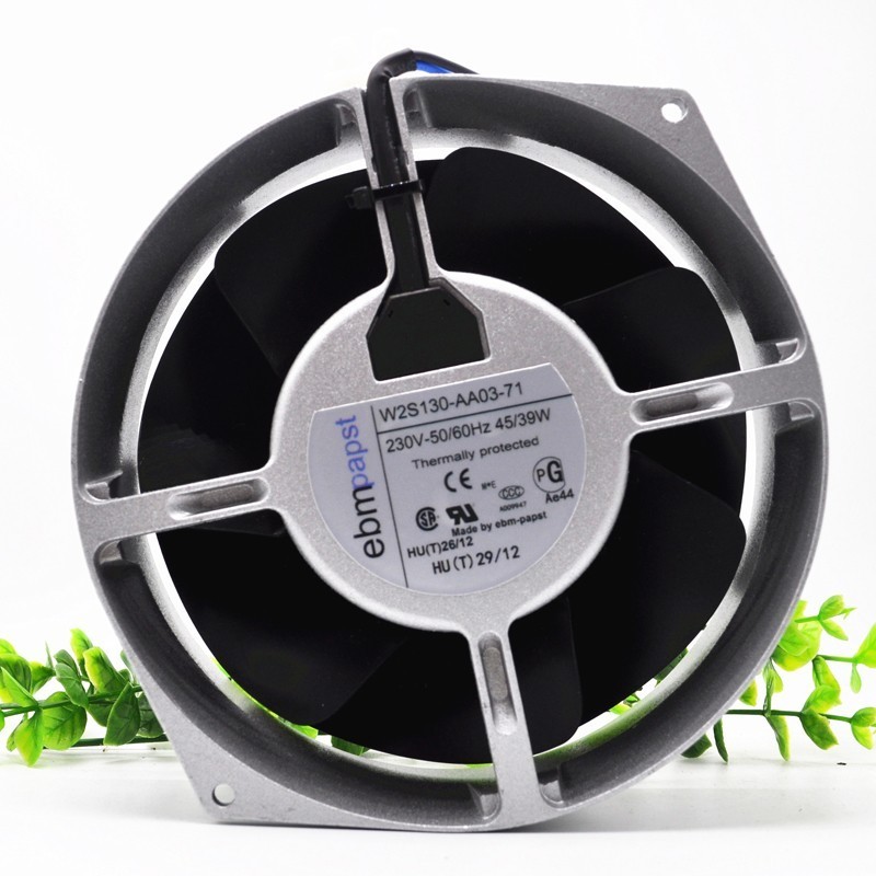 Ebm Papst W2S130-AA03-71 AC 230V 39~45W 172x150x55mm Server Round Cooling Fan