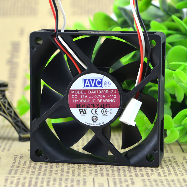 AVC DA07015B12U DC12V 0.7A BALL BEARING cooling fan