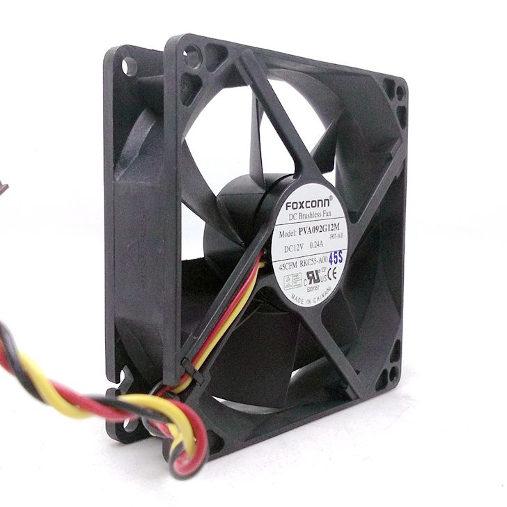 FOXCONN 9025 DC 12V 0.24A PVA092G12M cooling fan