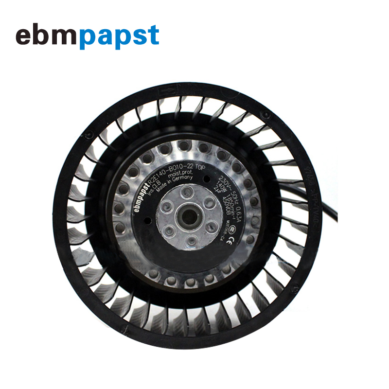 ebmpapst R2E140-B010-22 AC 230V 0.63A 140W Turbo centrifugal Fan AC 230V 0.63A 140W  Axial fan